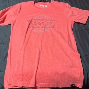Men’s light orange  Hurley shirt , size small